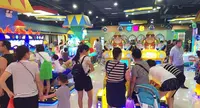 Arcade-gedeelte van het familie-entertainmentcentrum