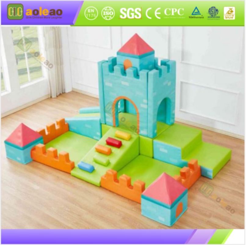 Kommercielt softplay-udstyr med temamoduler til småbørn