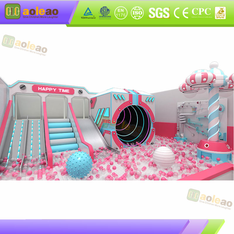 Indoor Family Play Equipment with Trampolines and Toddler Zones | Aoleao - الصورة 3