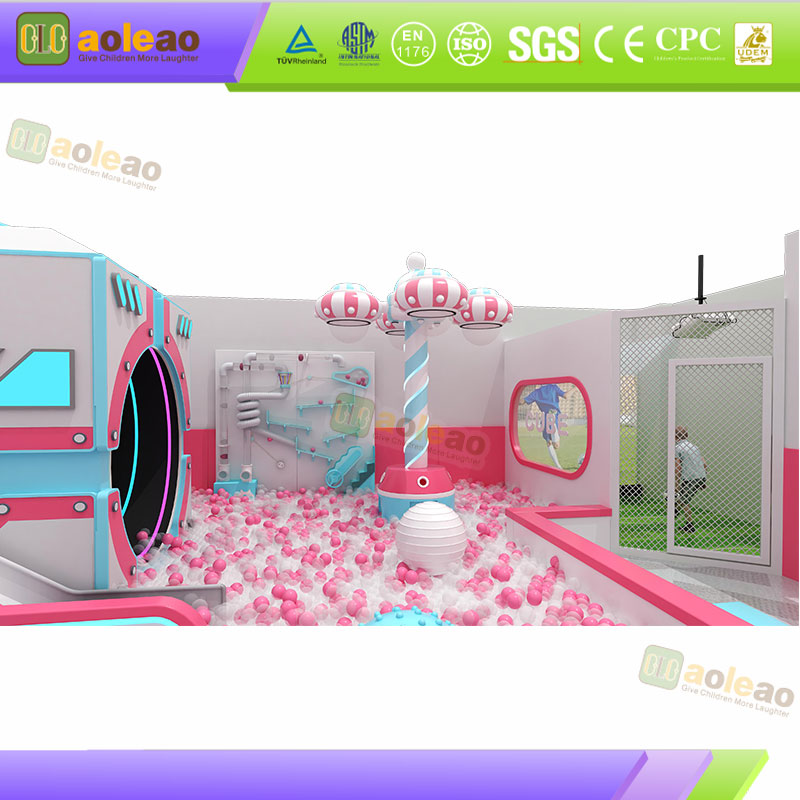 Indoor Family Play Equipment with Trampolines and Toddler Zones | Aoleao - الصورة 4