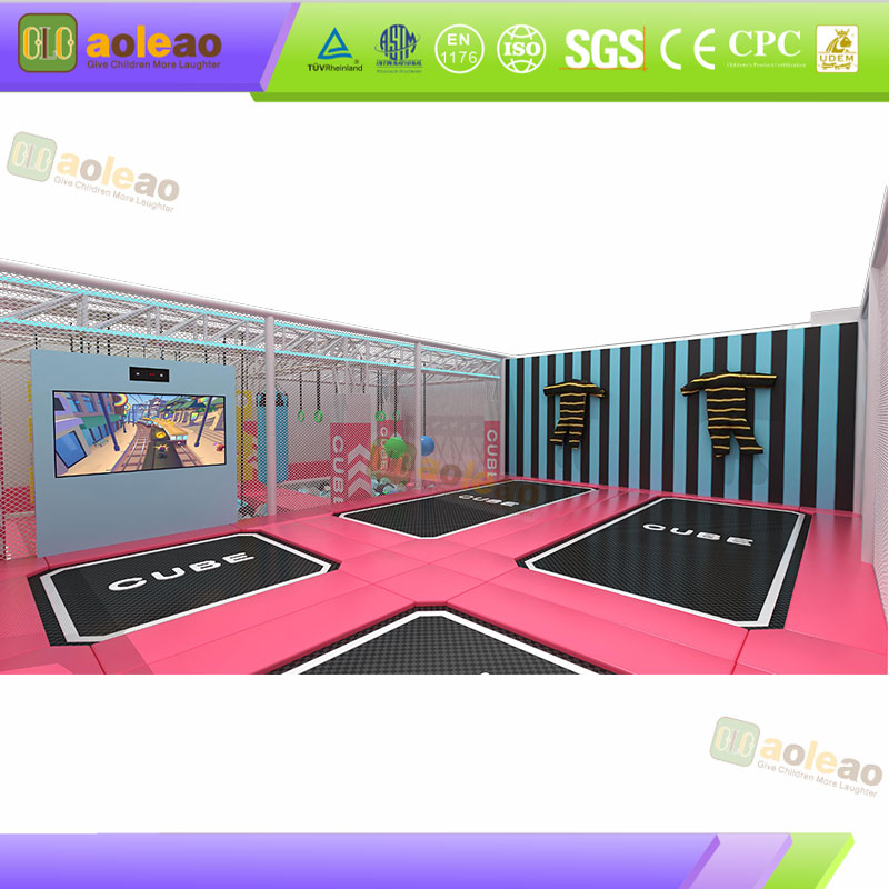 Indoor Family Play Equipment with Trampolines and Toddler Zones | Aoleao - الصورة 5