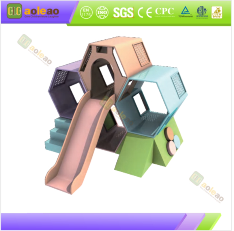 Équipement modulaire de jeux souples aux couleurs pastel pour les tout-petits