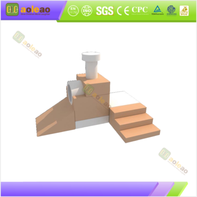 Pastel Interactive Soft Play Modules with Rolling & Climbing | Aoleao - الصورة 2