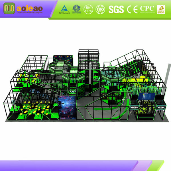 Launch Tower Indoor Adventure Park Equipment for Sports Challenges