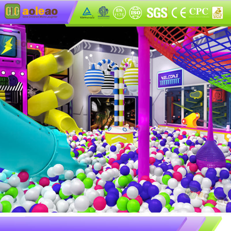 Commercial Indoor Amusement Equipment with Trampoline and Ball Pit | Aoleao – Kuva 3