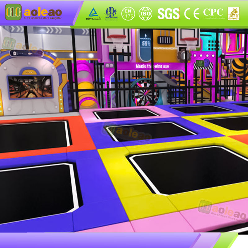 Commercial Indoor Amusement Equipment with Trampoline and Ball Pit | Aoleao – Kuva 5