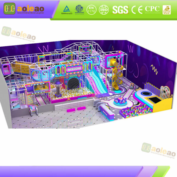 Children’s Entertainment Center Equipment with Ball Pit Play Core
