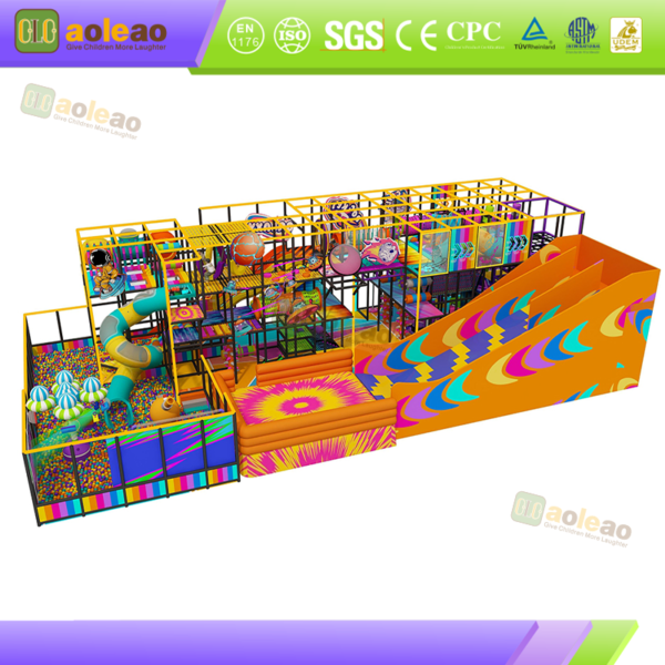 Equipamentos comerciais de diversão para ambientes internos da Color-Park para centros de atividades