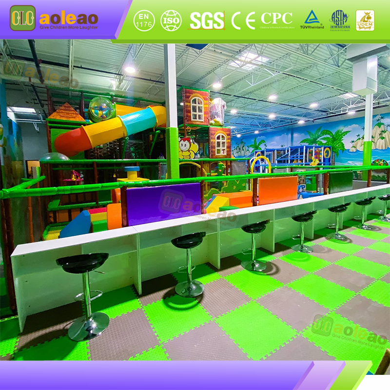 Family Dining Indoor Play Centre Equipment with Slide Routes | Aoleao – Kuva 3