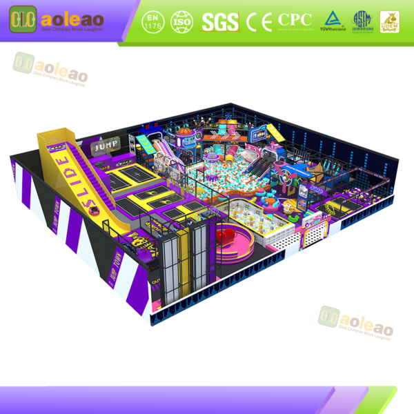 Planul parcului de distracții acoperit „Galaxy”