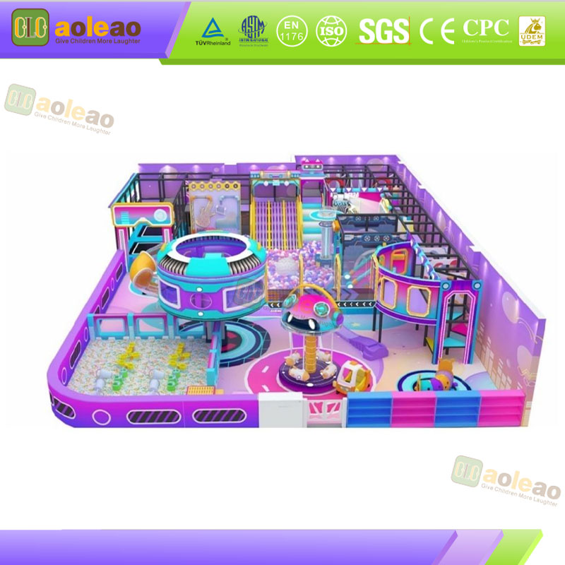 Future Indoor Play Centre Equipment with Ball Pit and Slides | Aoleao – Bild 2