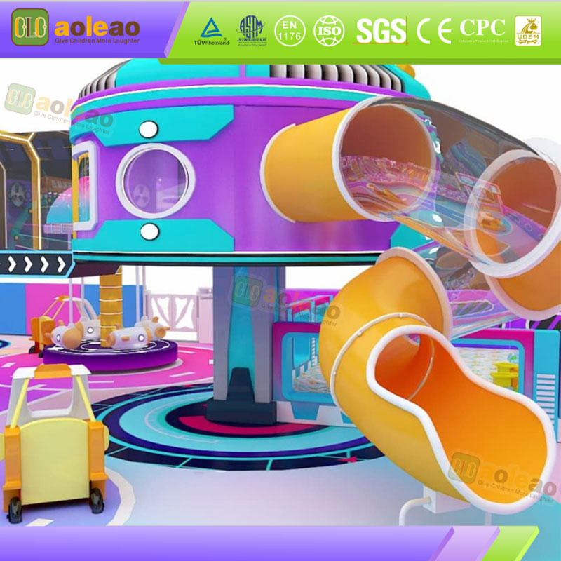 Future Indoor Play Centre Equipment with Ball Pit and Slides | Aoleao – Bild 3
