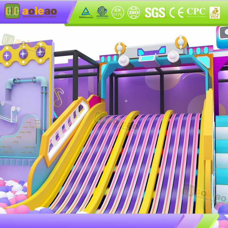 Future Indoor Play Centre Equipment with Ball Pit and Slides | Aoleao – Bild 4
