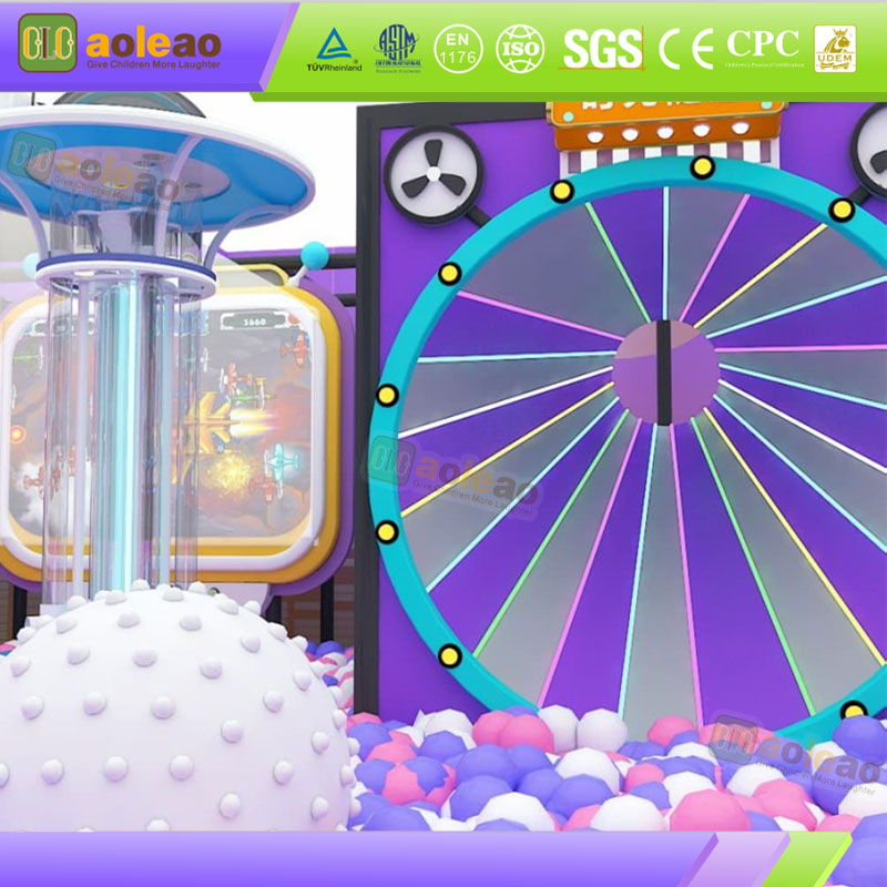 Future Indoor Play Centre Equipment with Ball Pit and Slides | Aoleao – Bild 5