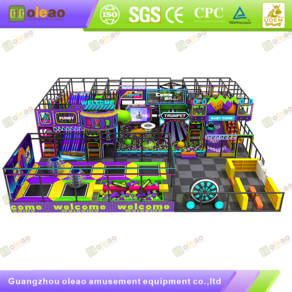 Game Themed Indoor Amusement Park