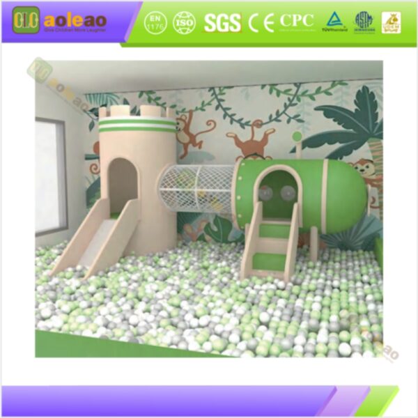 Pastel Commercial Soft Play Equipment for Toddler Zones