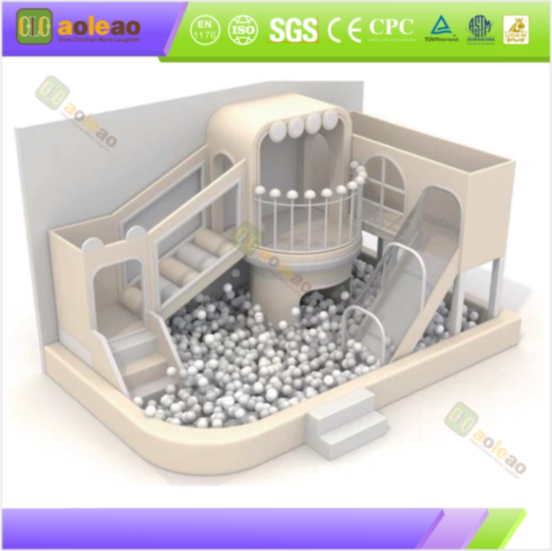 Modern Pastel Indoor Soft Play Equipment for Toddlers | Aoleao - Gambar 4