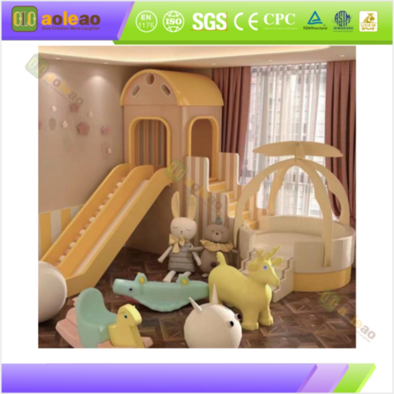 Modern Pastel Indoor Soft Play Equipment for Toddlers | Aoleao - Gambar 5