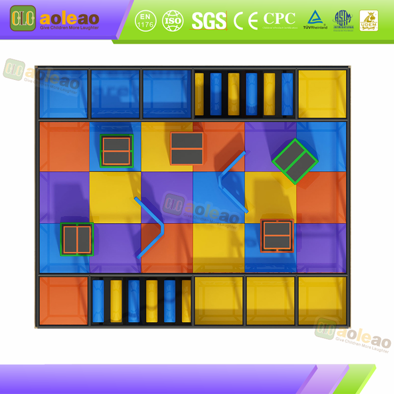 Compact Challenge Indoor Adventure Park Equipment for Kids Centres | Aoleao - 이미지 5