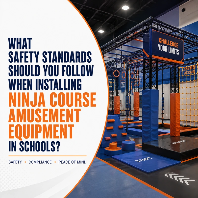 Welche Sicherheitsstandards sollten bei der Installation von Ninja-Parcours-Spielgeräten in Schulen beachtet werden?